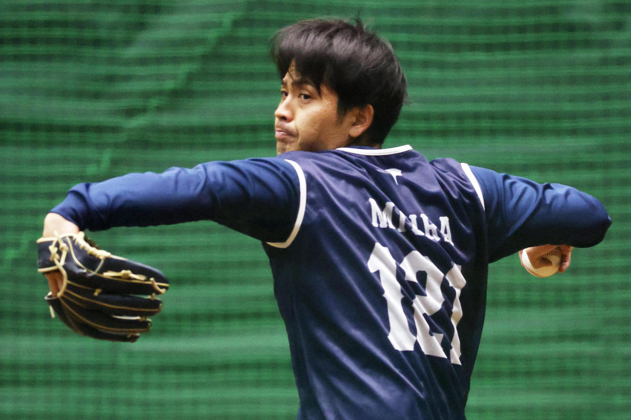西武三浦大輝（2023年1月29日撮影）