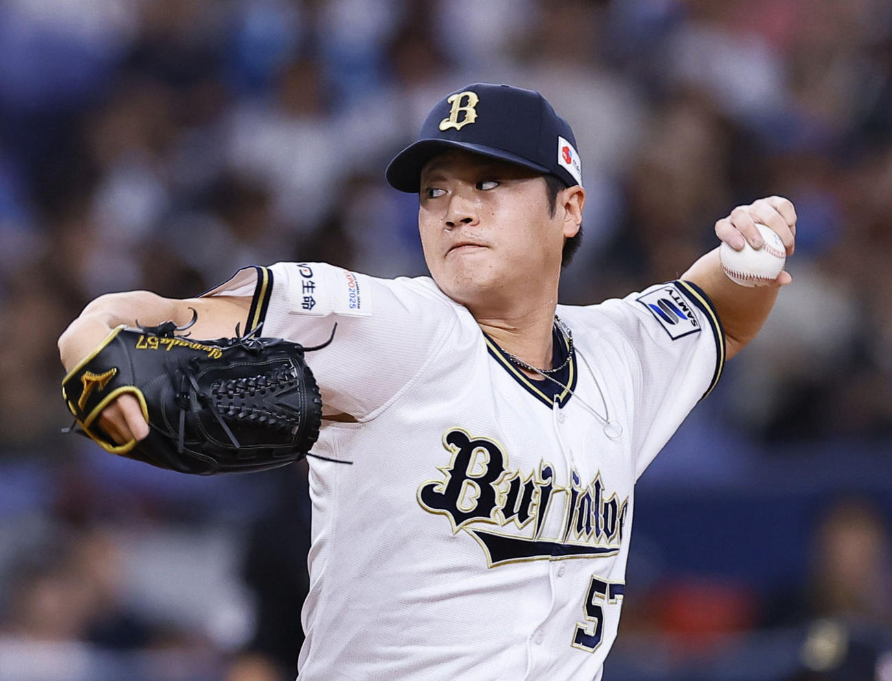 オリックス山田修義（2024年撮影）