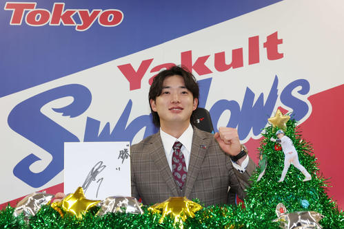 ヤクルト】長岡秀樹「進化できるなら何でもやります」最多安打獲得し