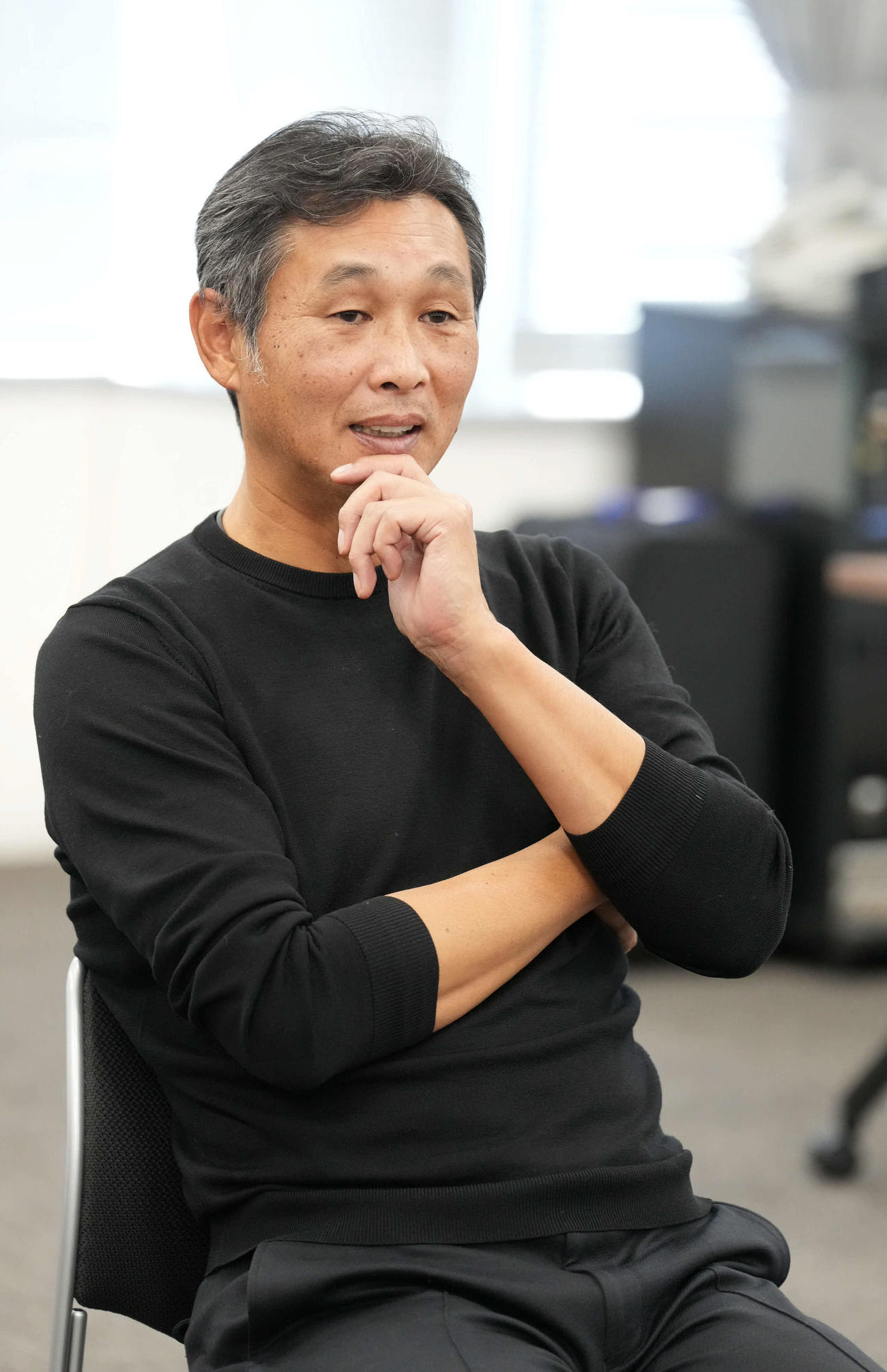 西武西口文也監督（2024年12月22日撮影）