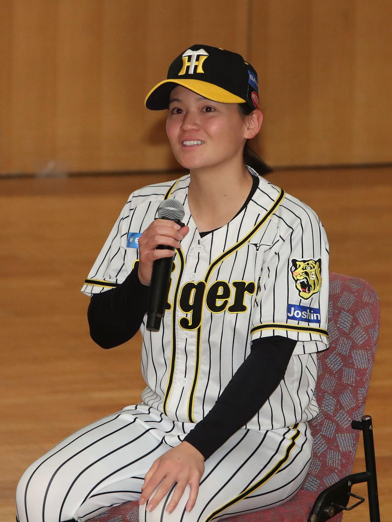 阪神タイガースWomen安藤蓮姫（2024年12月2日撮影）