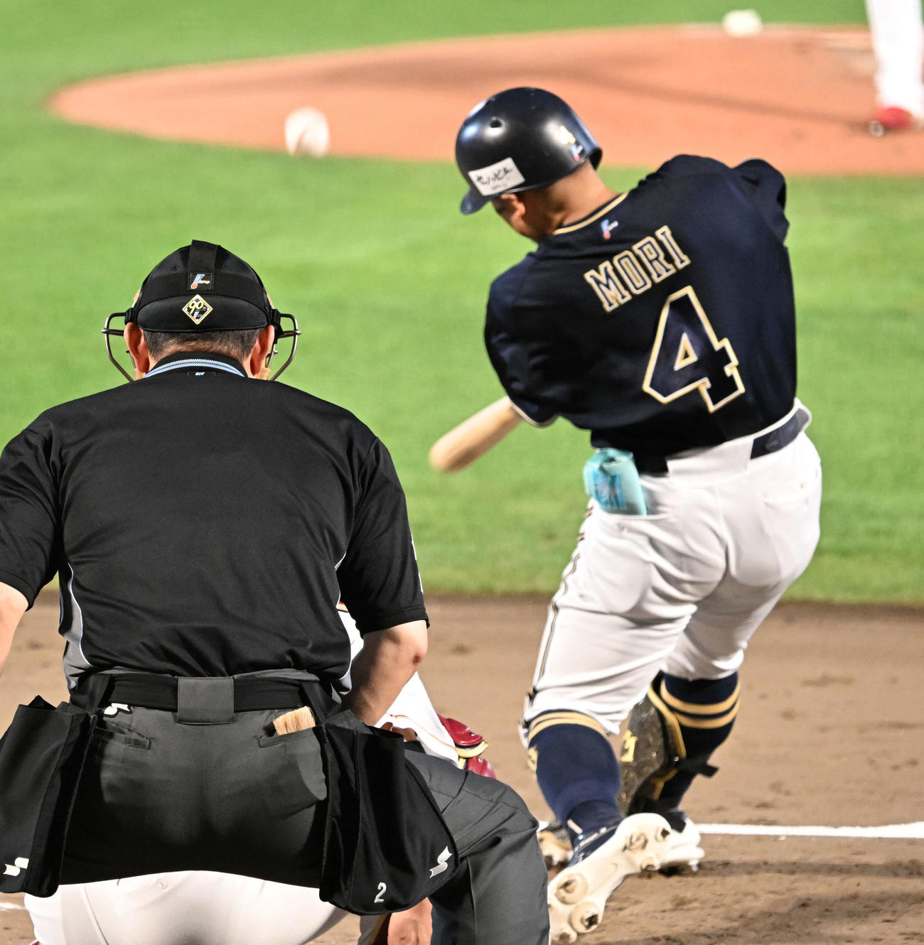 オリックス森友哉（2024年9月2日撮影）