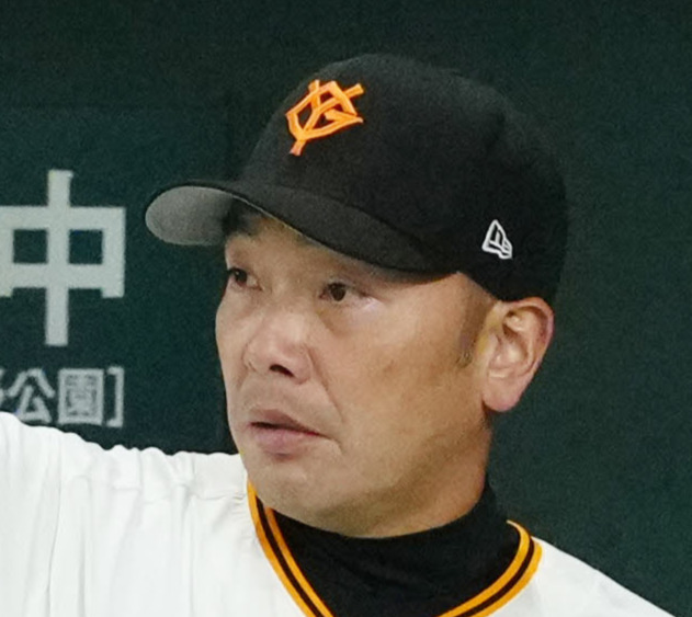巨人阿部慎之助監督（2024年10月撮影）