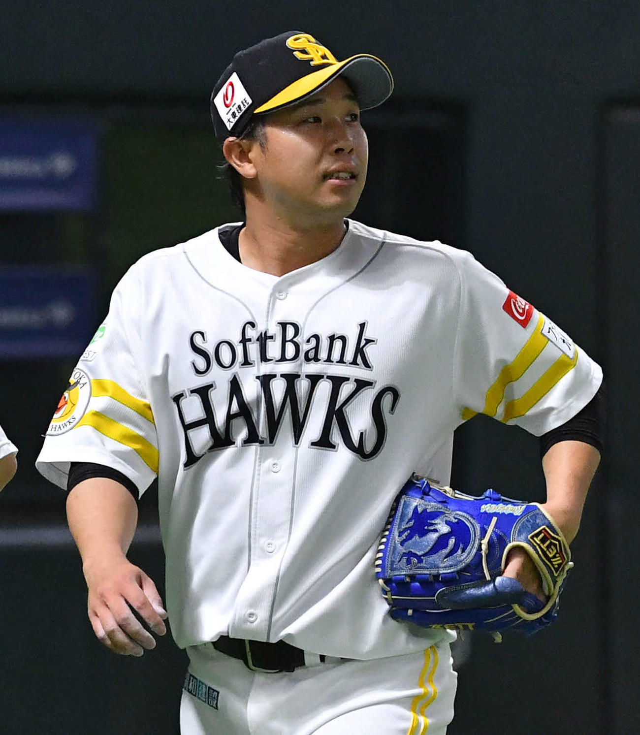 鍬原拓也(2024年3月17日撮影)