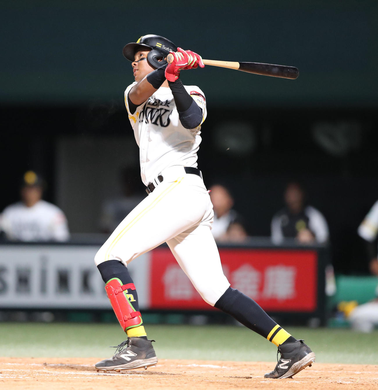 23年8月、ソフトバンク時代の水谷瞬