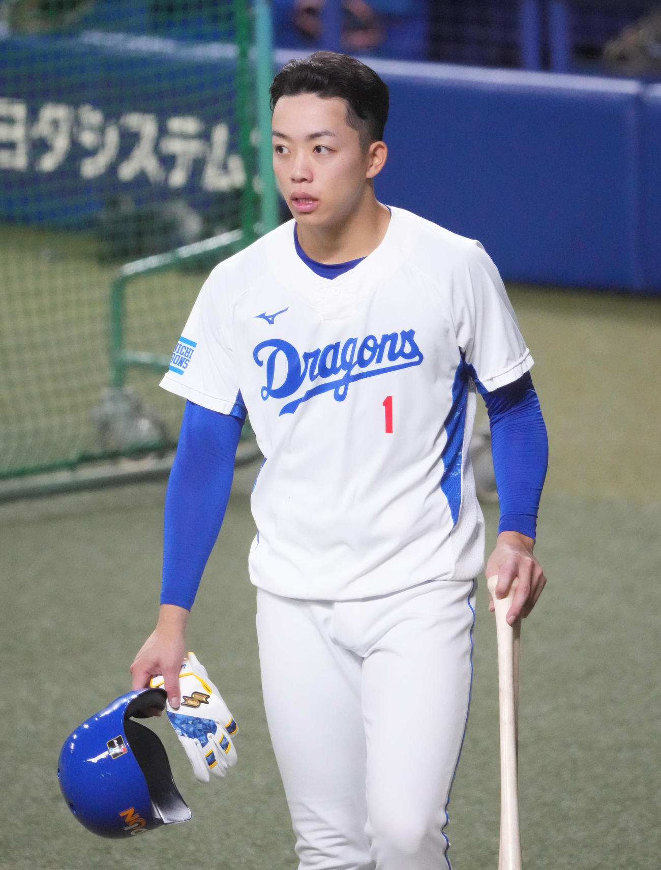 中日岡林勇希（2024年8月31日撮影）