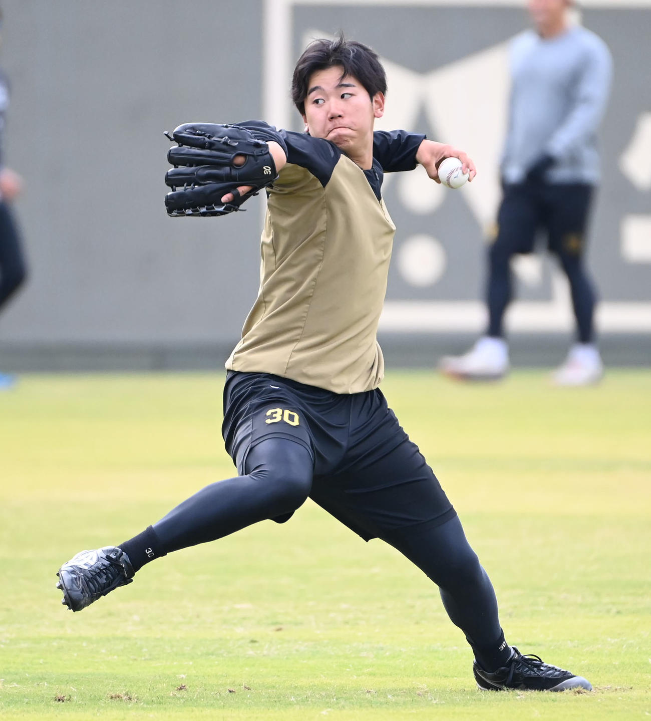 阪神門別啓人（2024年11月27日撮影）