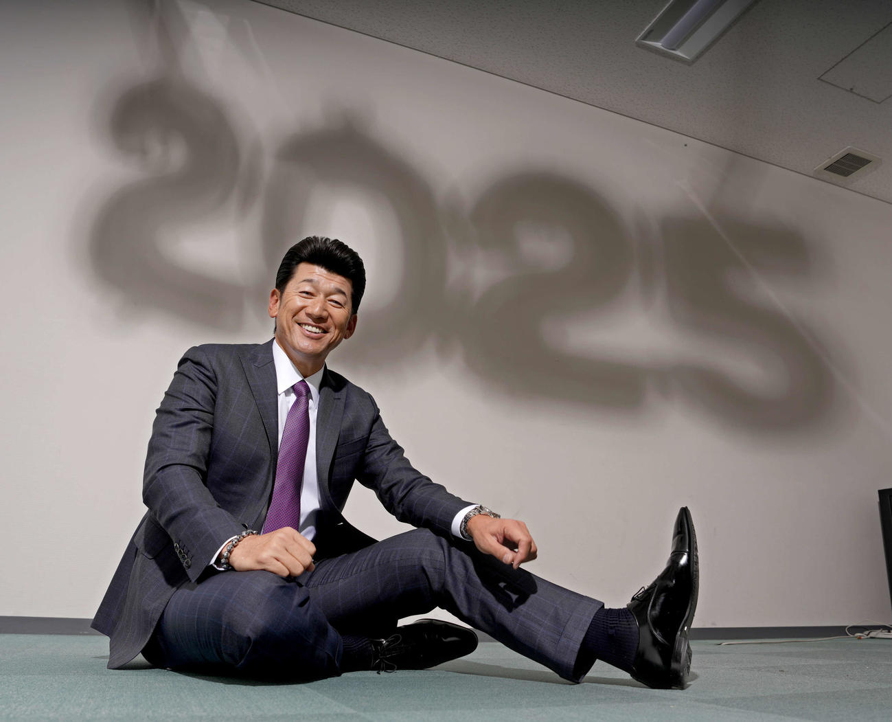 2025年完全優勝を目指すDeNA三浦監督（撮影・たえ見朱実）