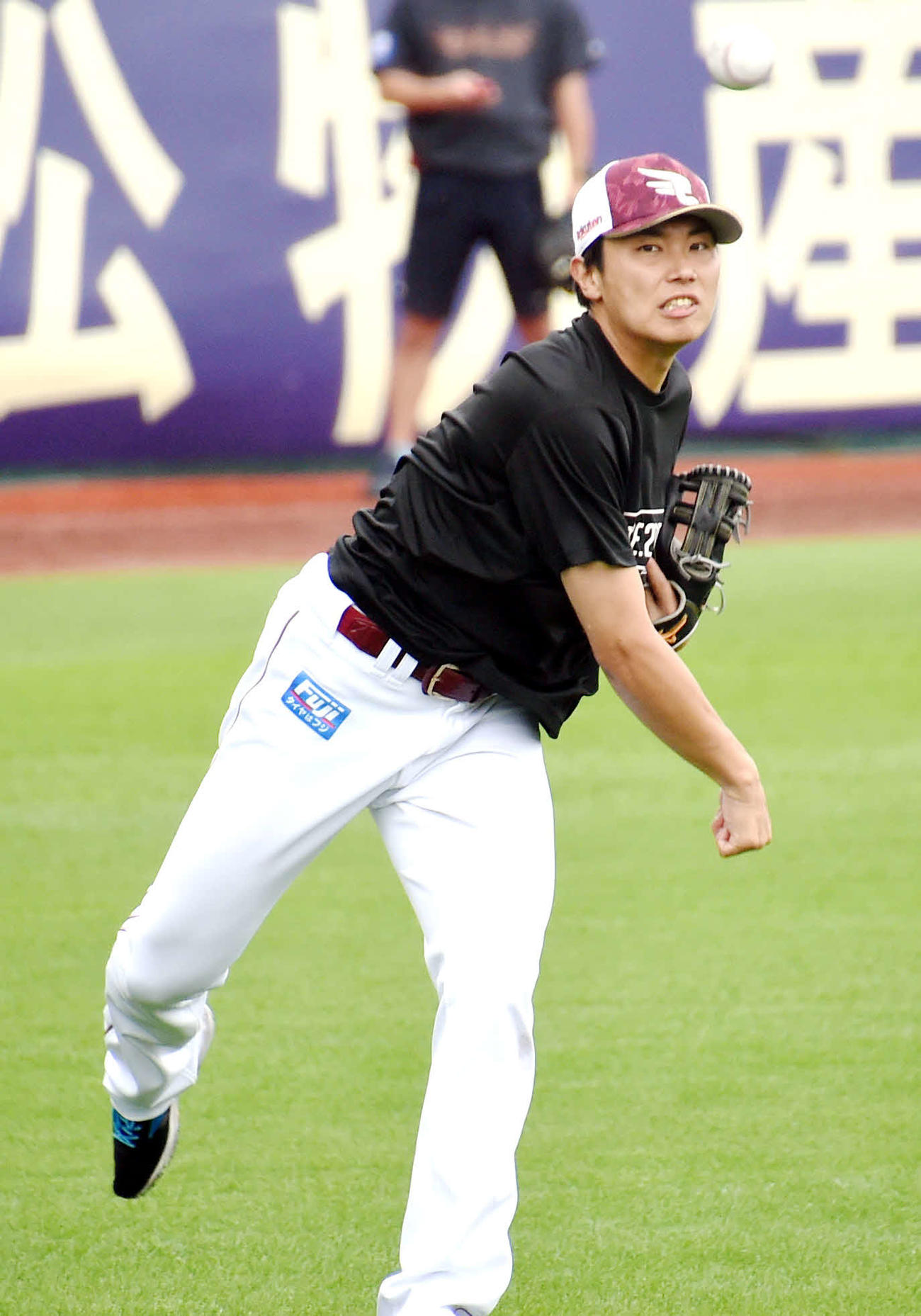 楽天渡辺翔太（2024年10月28日撮影）