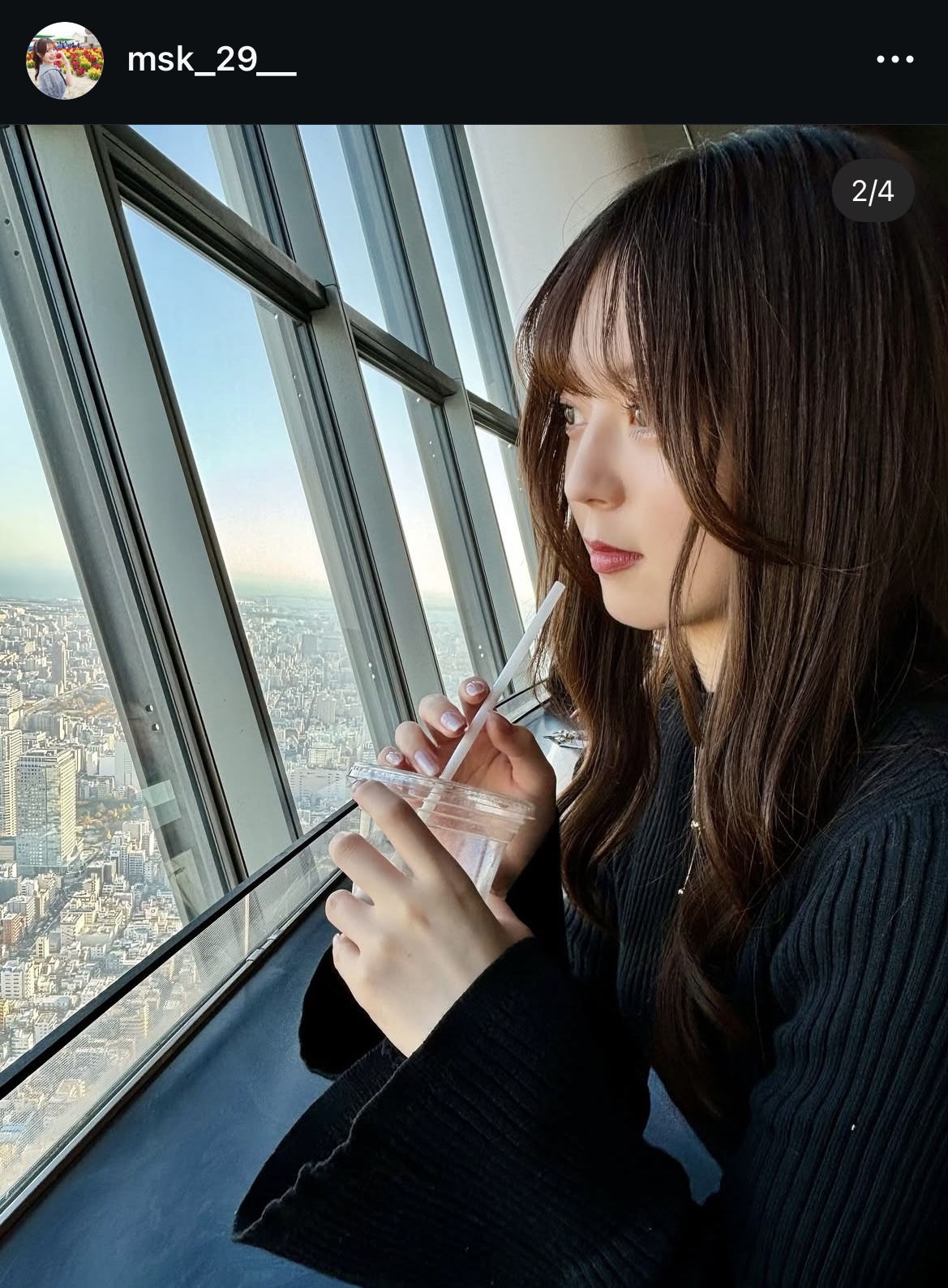 塩澤美咲さんのインスタグラムから