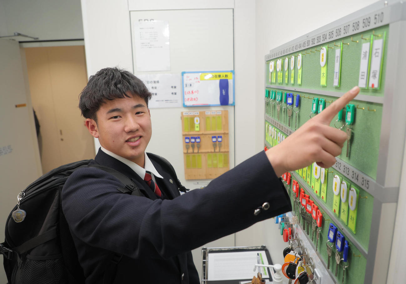 入寮した巨人ドラフト1位の石塚