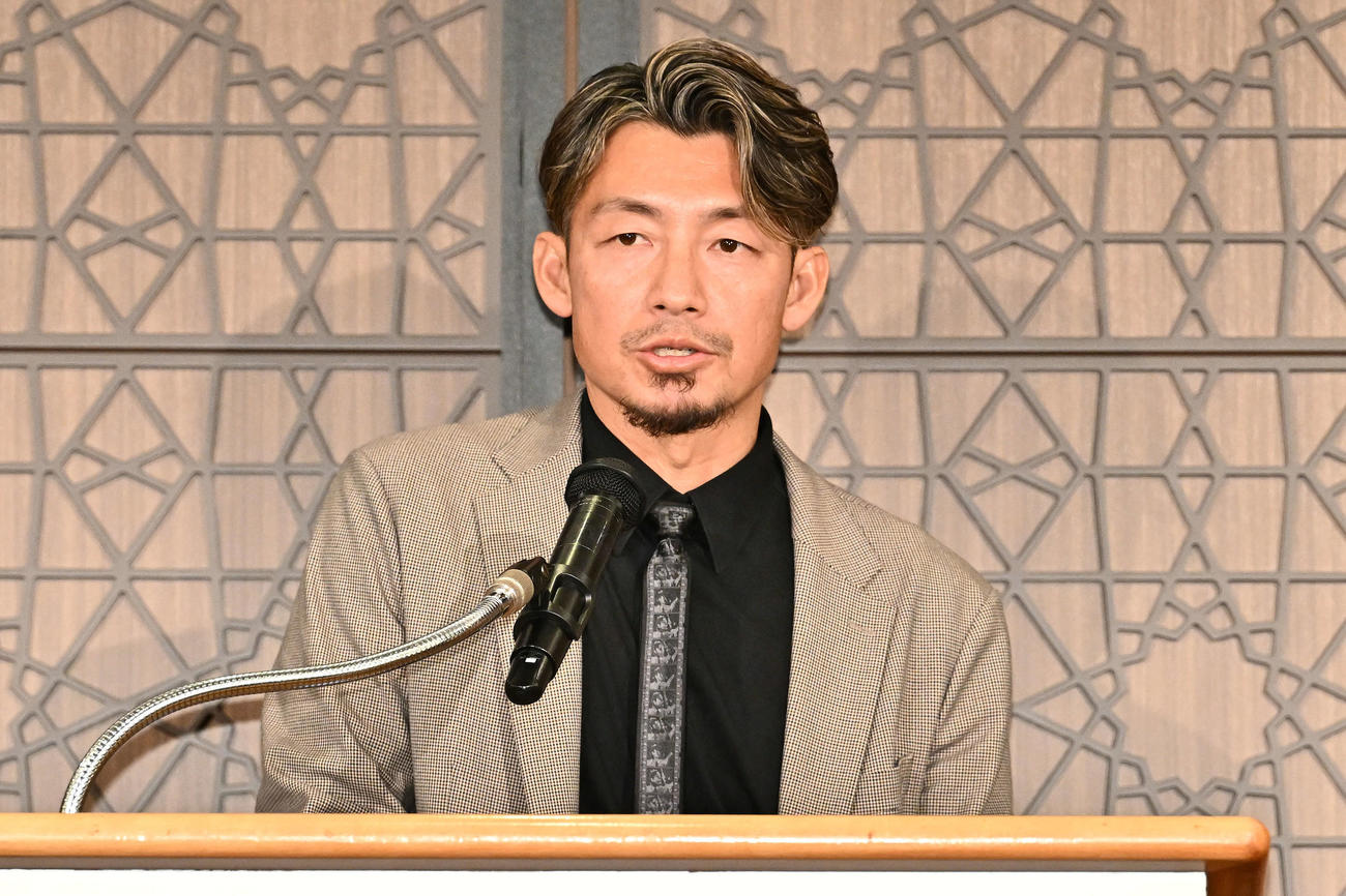 新人選手研修会の講師を務めた鳥谷氏（撮影・滝沢徹郎）