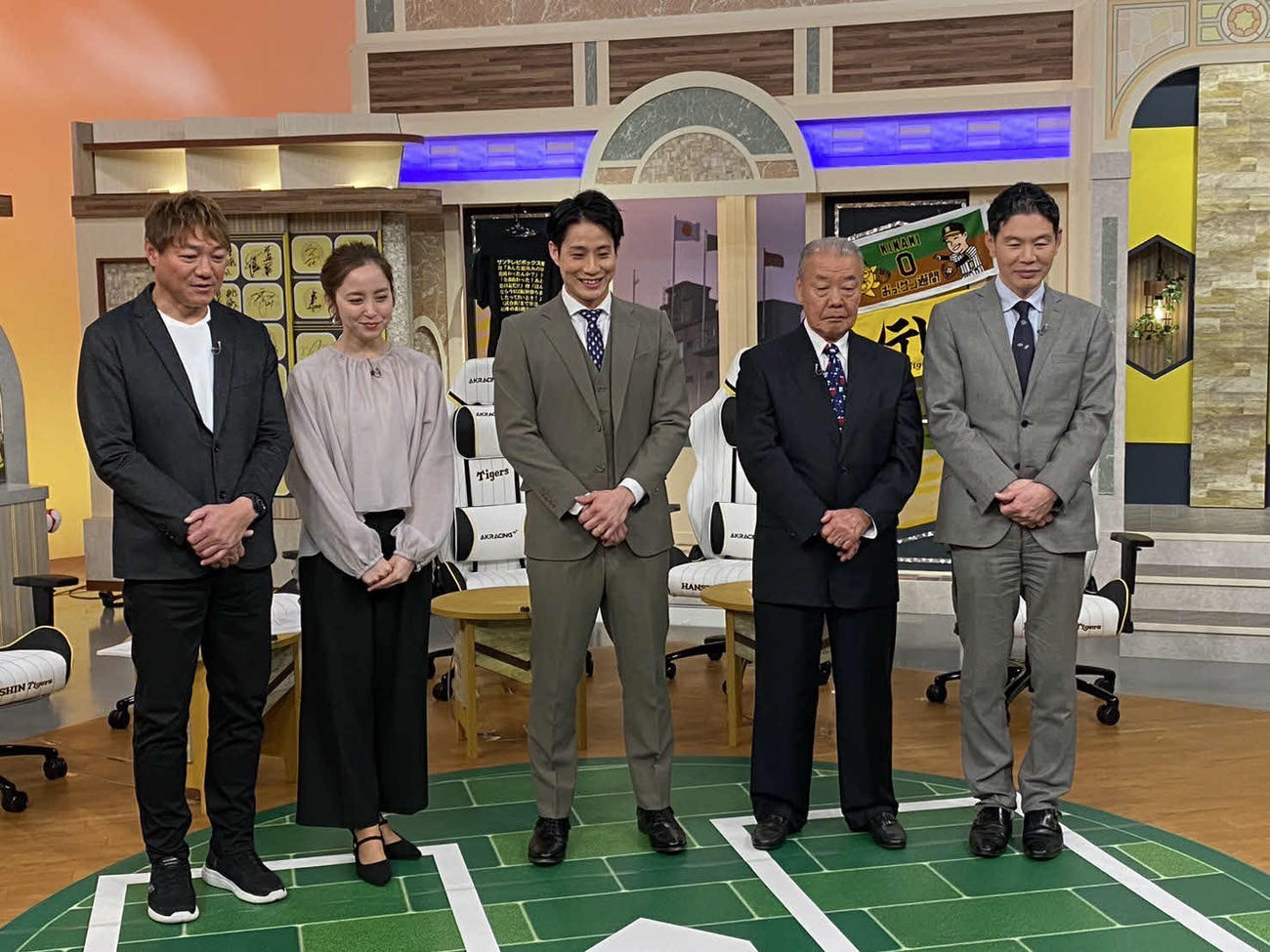 サンテレビの熱血タイガース党に出演した阪神木浪