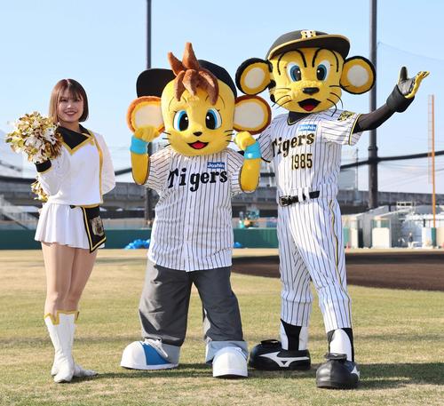 阪神】新キャラクターの契約内容はタブーか？ 同席した兄があわて