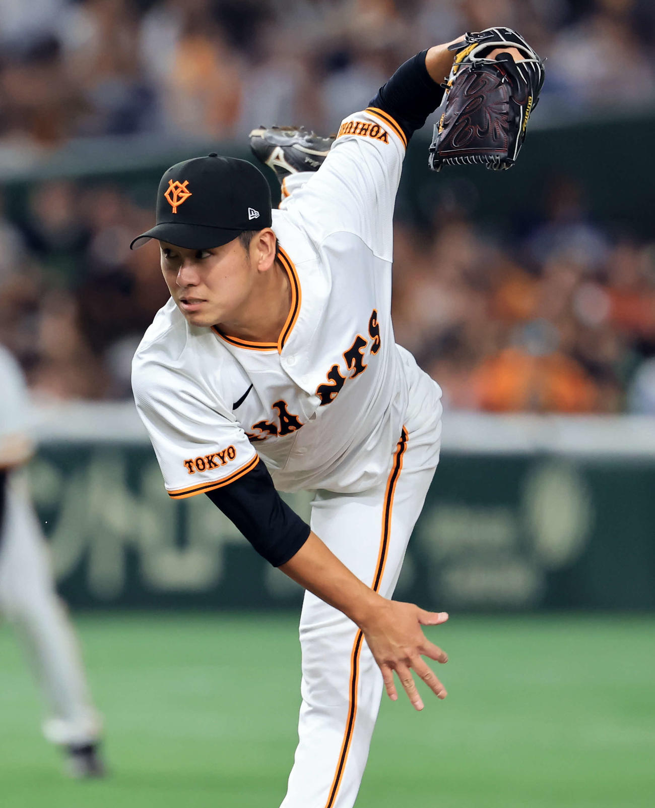 巨人伊藤優輔（2024年8月撮影）