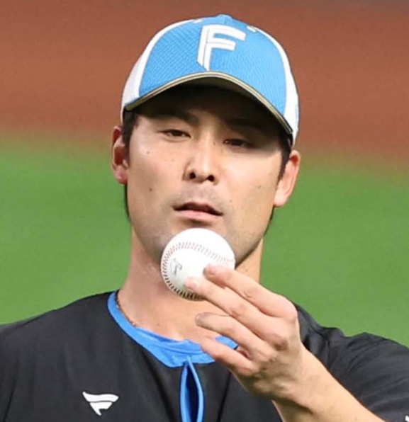 日本ハム上原健太（2024年11月撮影）