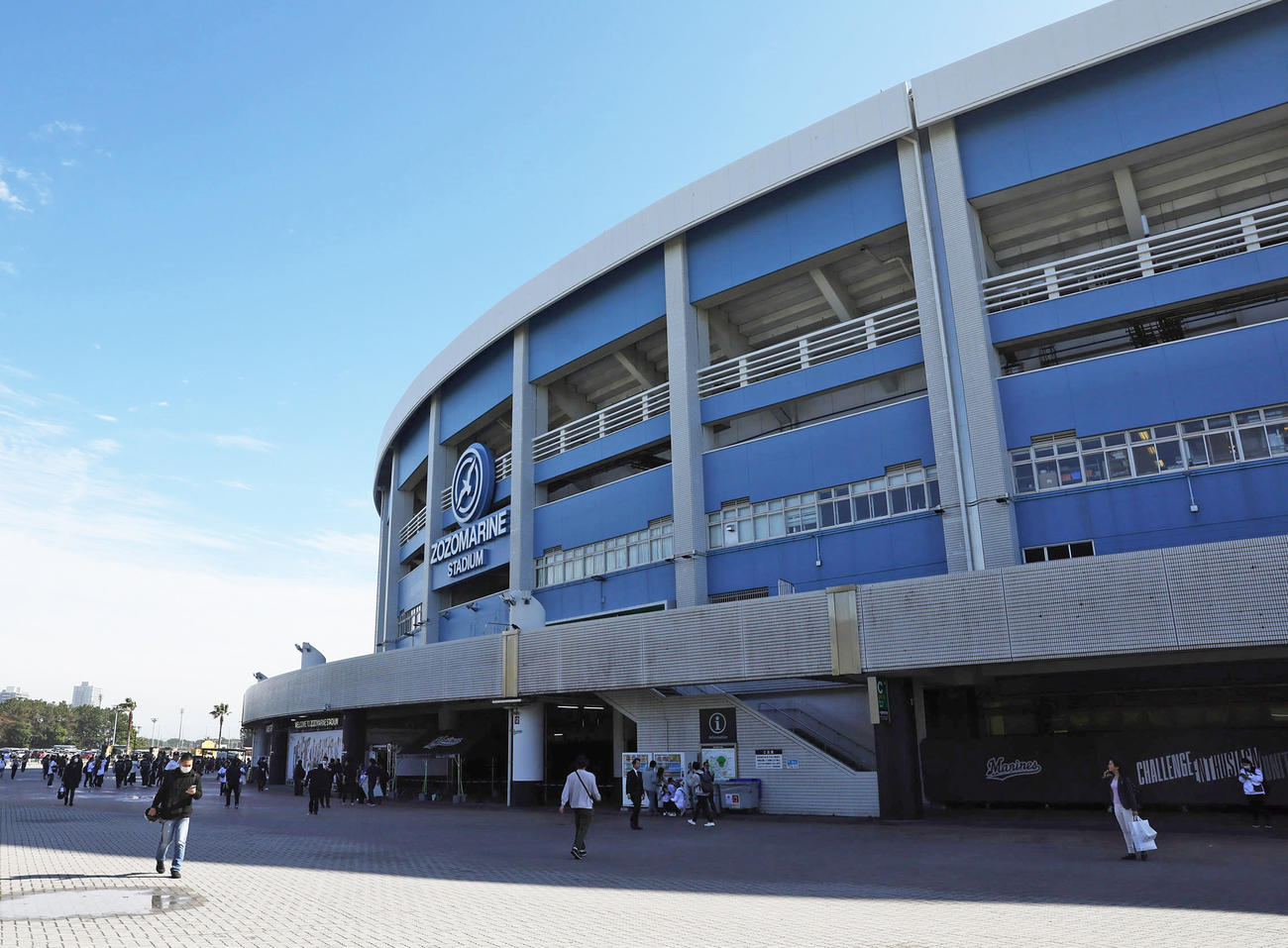 ZOZOマリンスタジアム（2024年撮影）