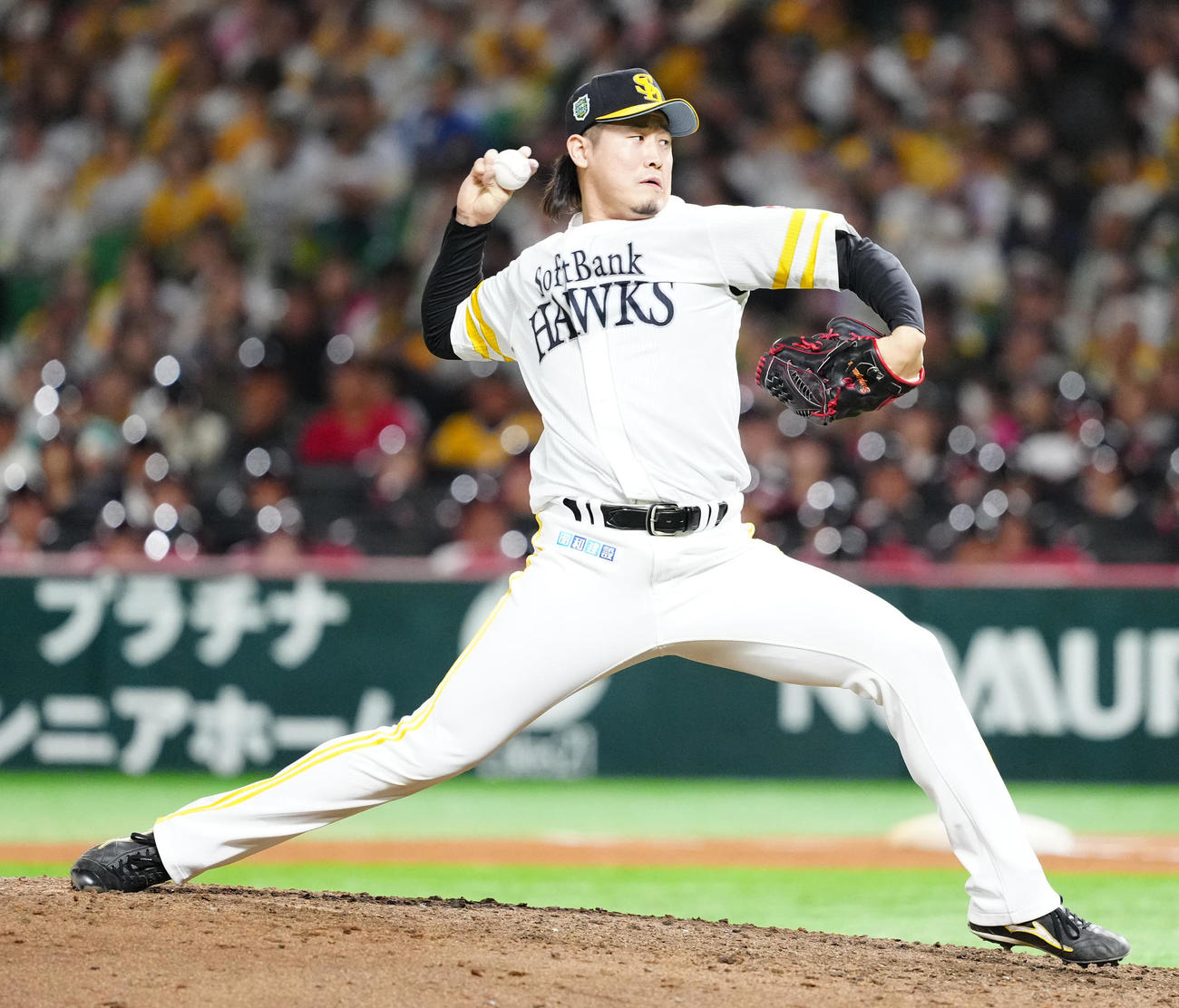 ソフトバンク杉山一樹（2024年10月31日撮影）