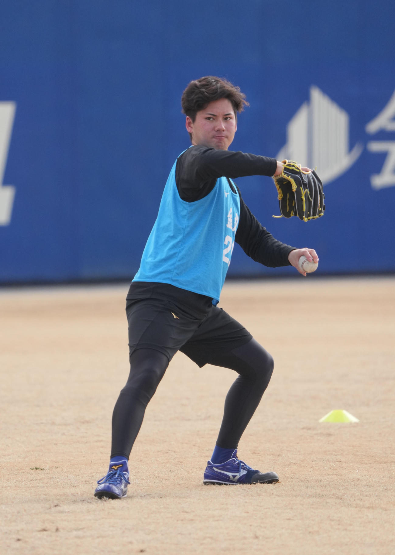 中日金丸夢斗（2025年1月20日撮影）