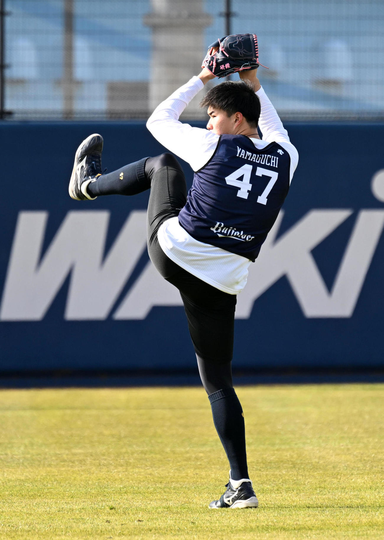 オリックス山口廉王（2025年1月17日撮影）
