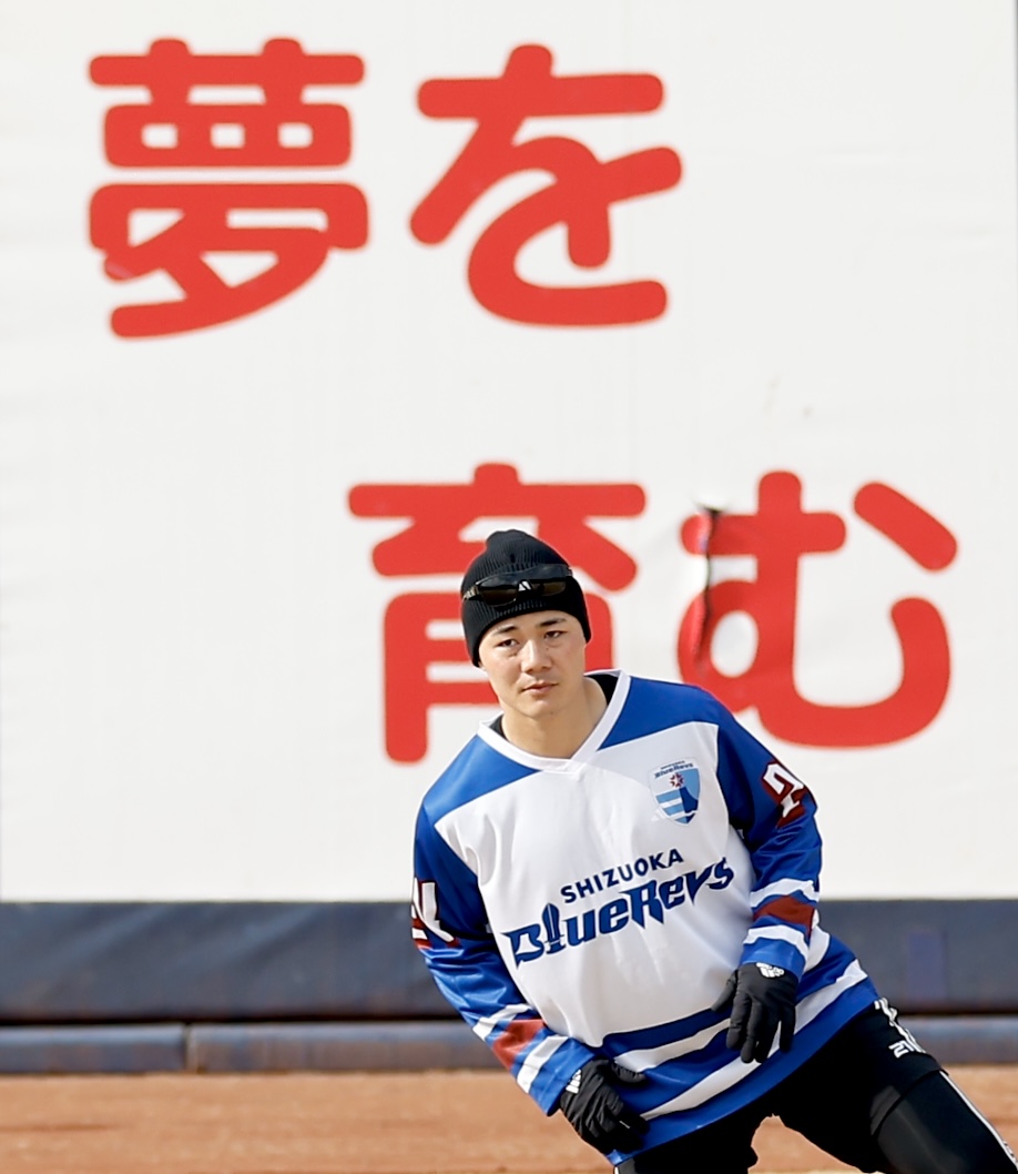 練習に臨む日本ハム清宮幸（撮影・河田真司）