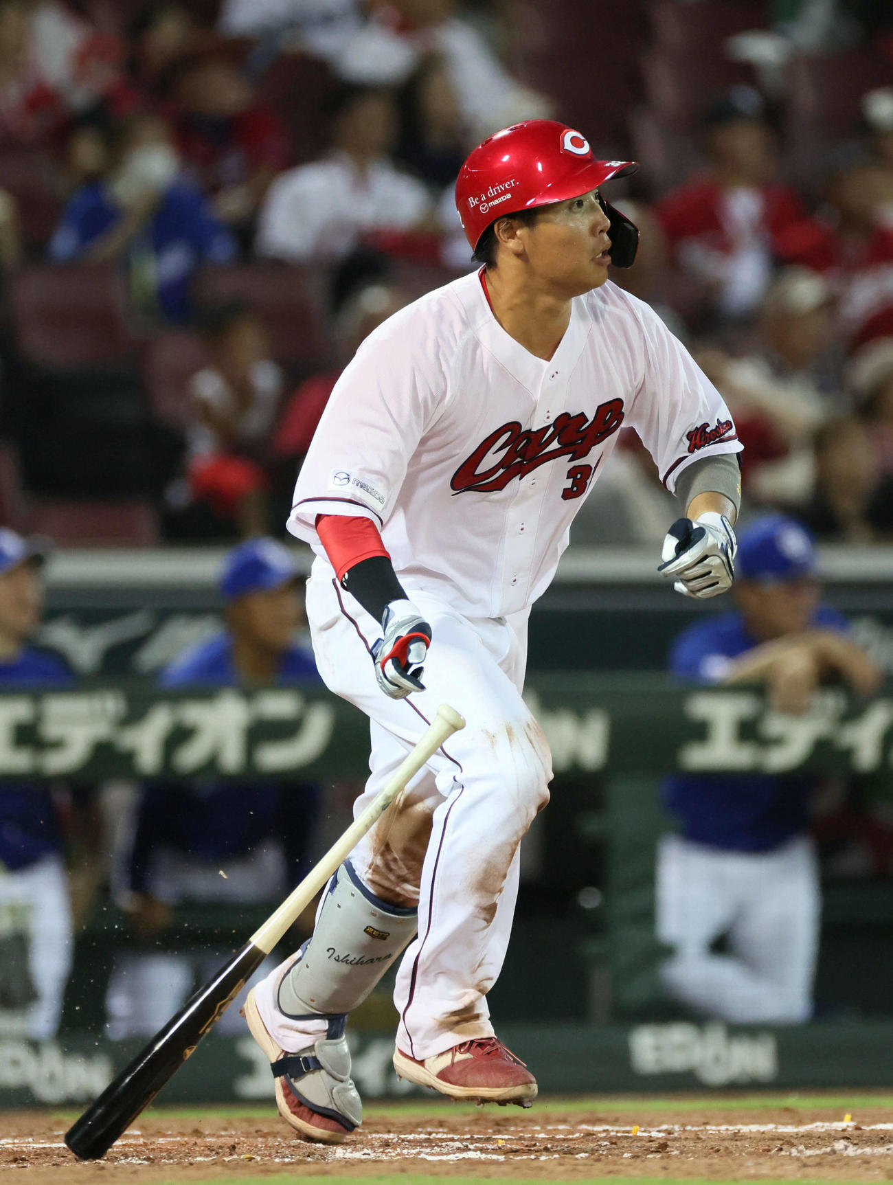 広島石原貴規＝2024年8月2日