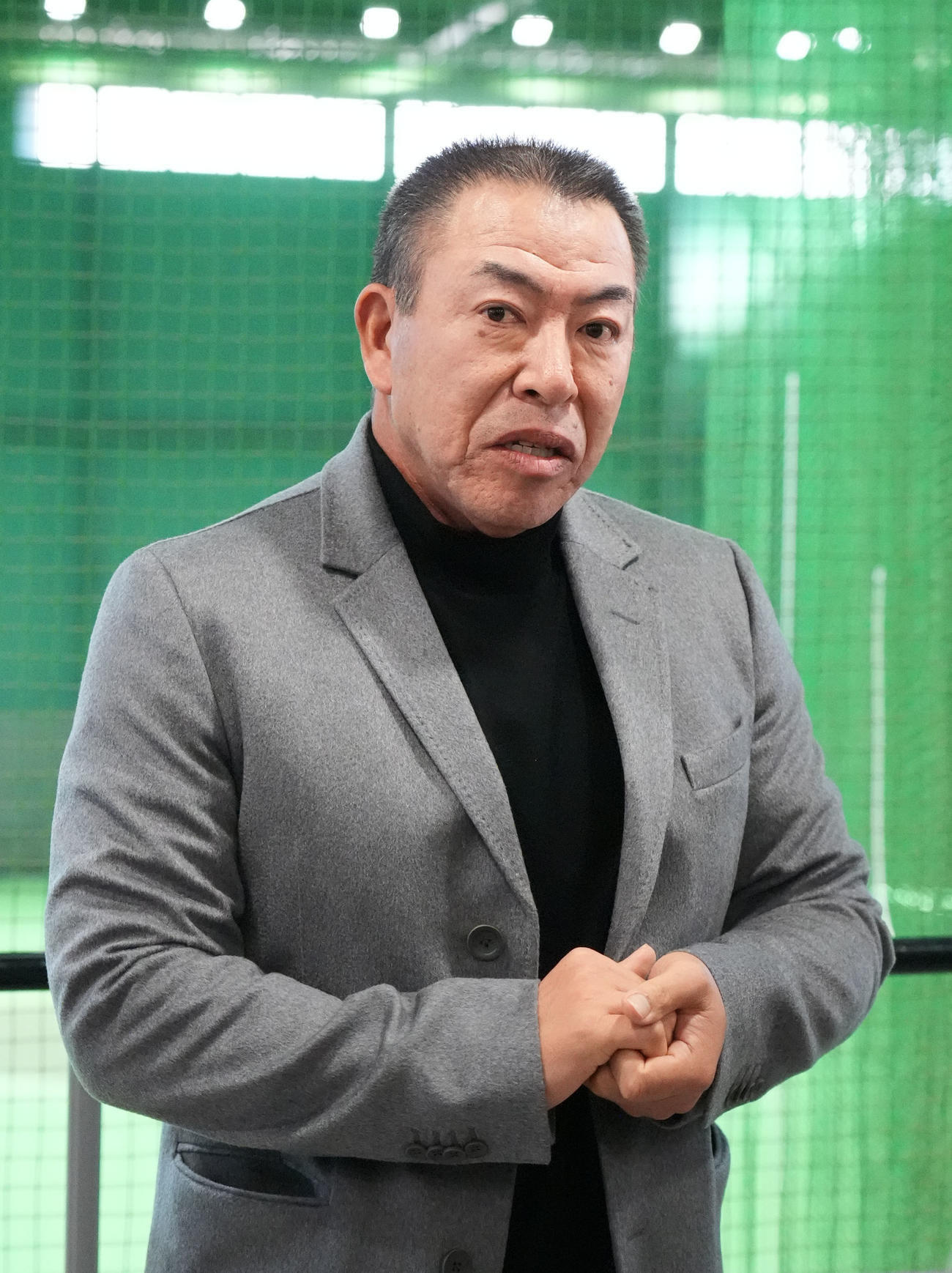 中日井上一樹監督（2025年1月17日撮影）