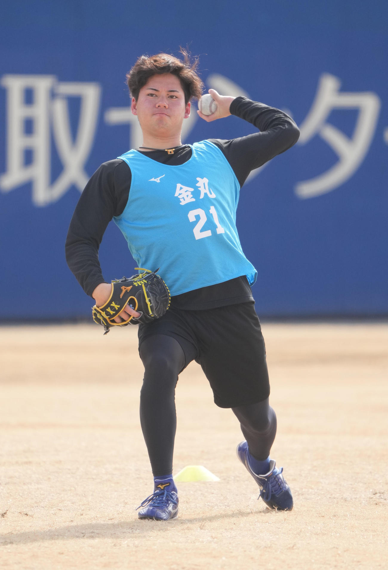 中日金丸夢斗（2025年1月20日撮影）