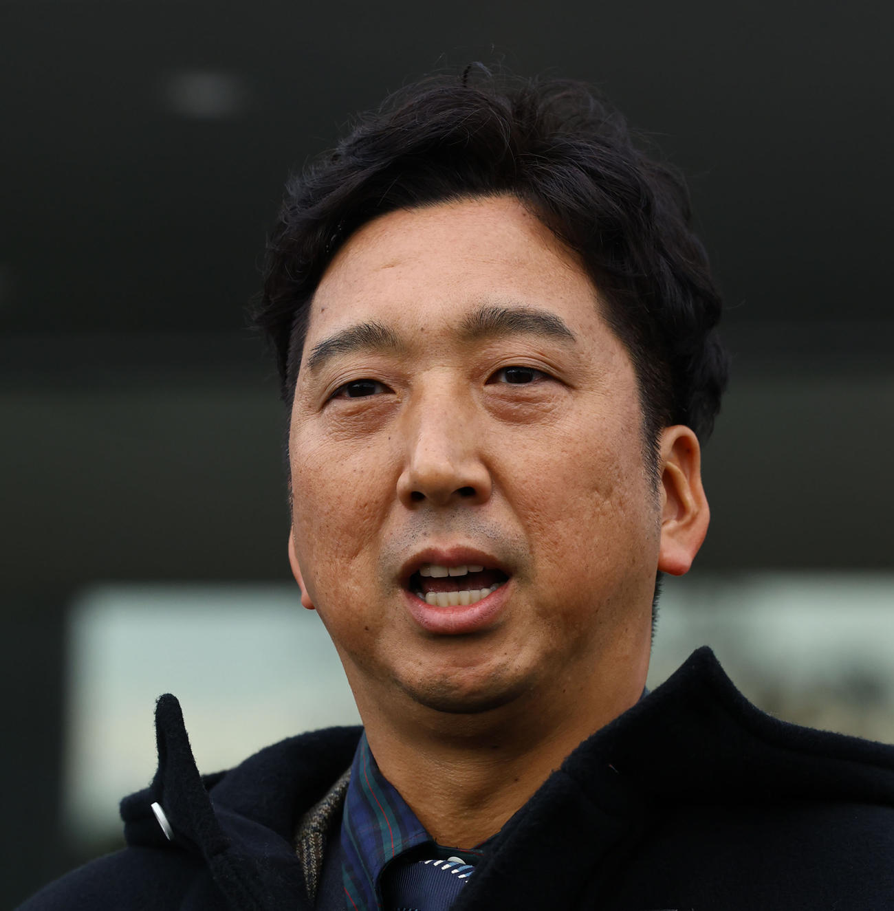阪神の藤川球児監督（2025年1月撮影）