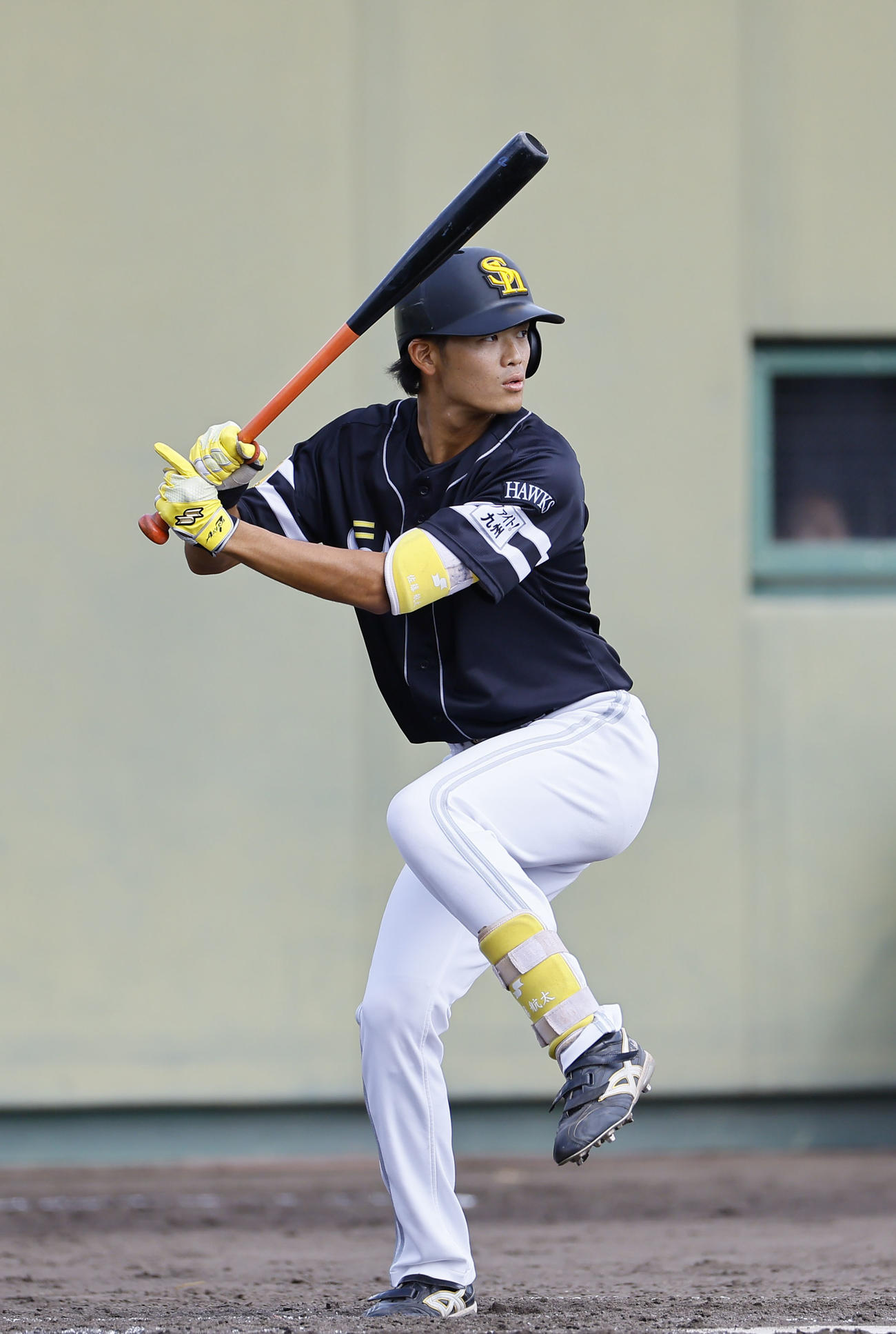 ソフトバンク佐藤航太（2024年9月23日撮影）
