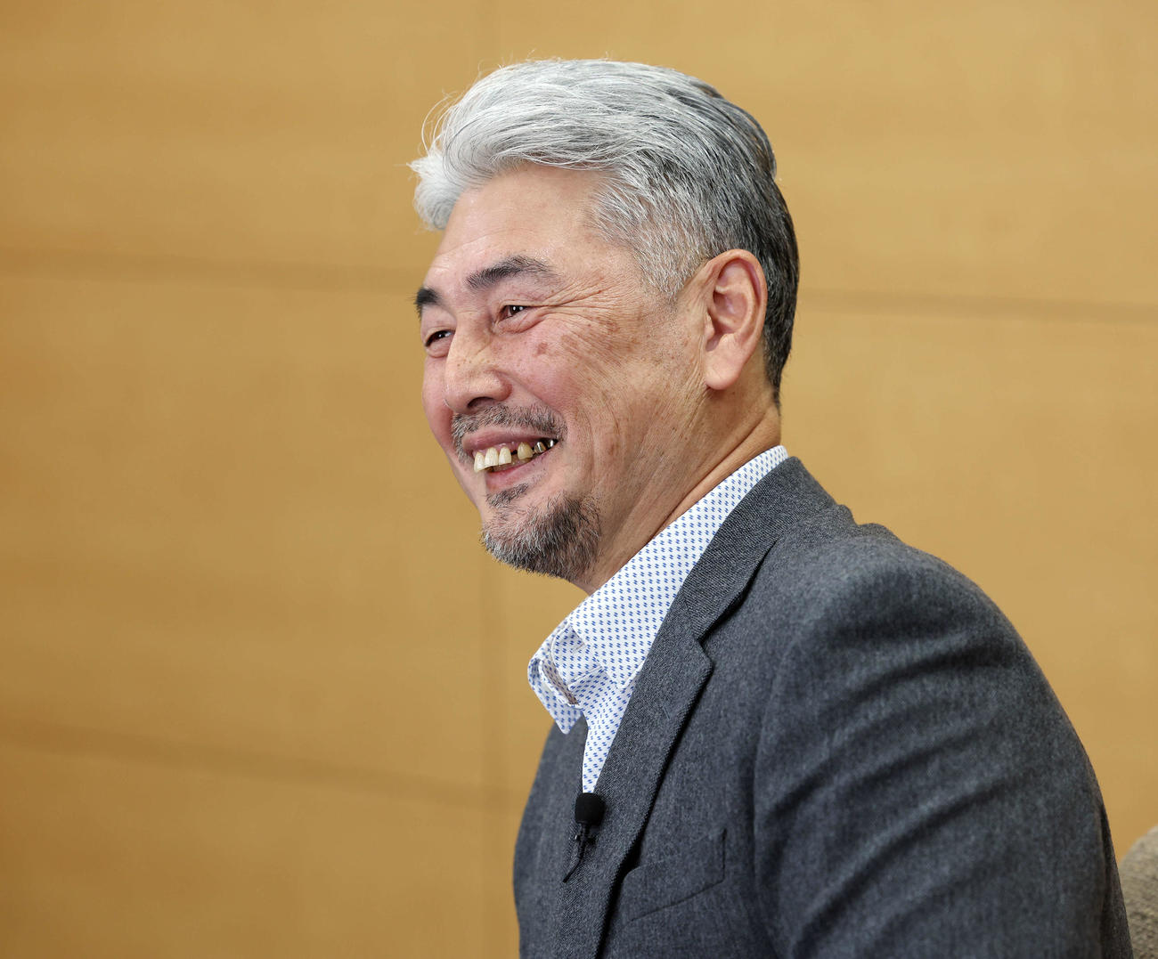 武豊騎手と対談を行ったロッテ吉井監督（撮影・宮地輝）