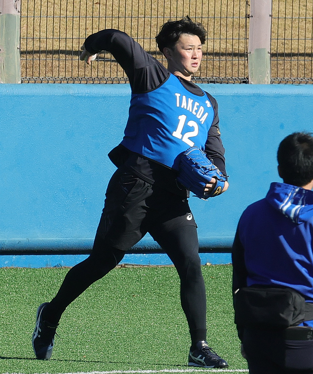DeNAドラフト1位の竹田祐（2025年1月8日撮影）