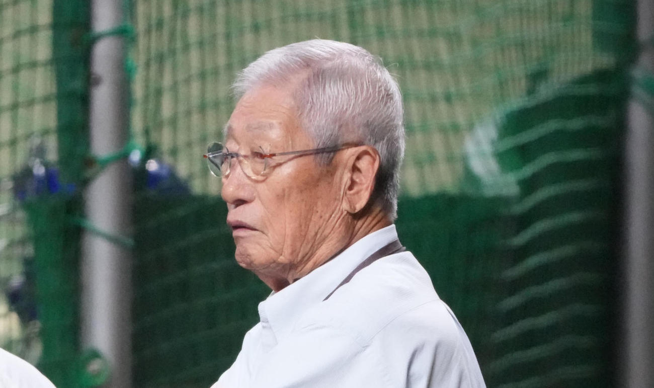 権藤博氏（2024年9月19日撮影）