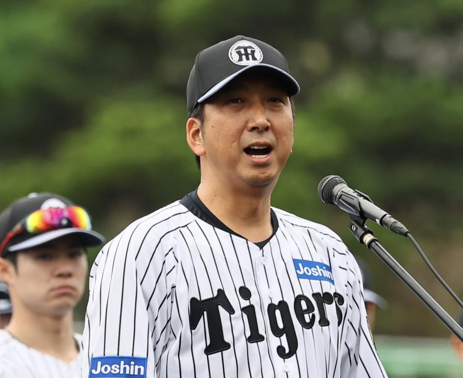 阪神藤川監督（25年2月1日撮影）
