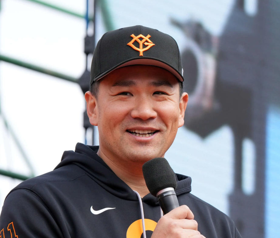 巨人田中将大（2025年2月2日撮影）