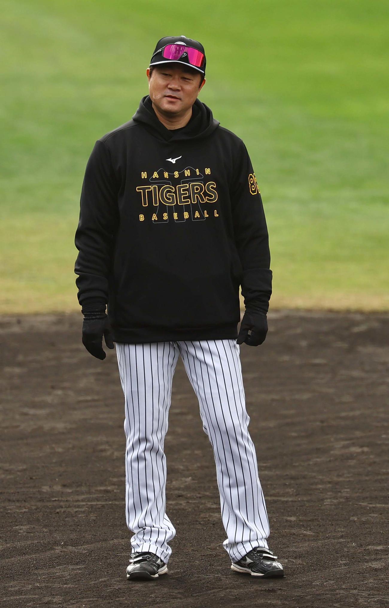 安藤優也投手チーフコーチ（2025年2月3日撮影）