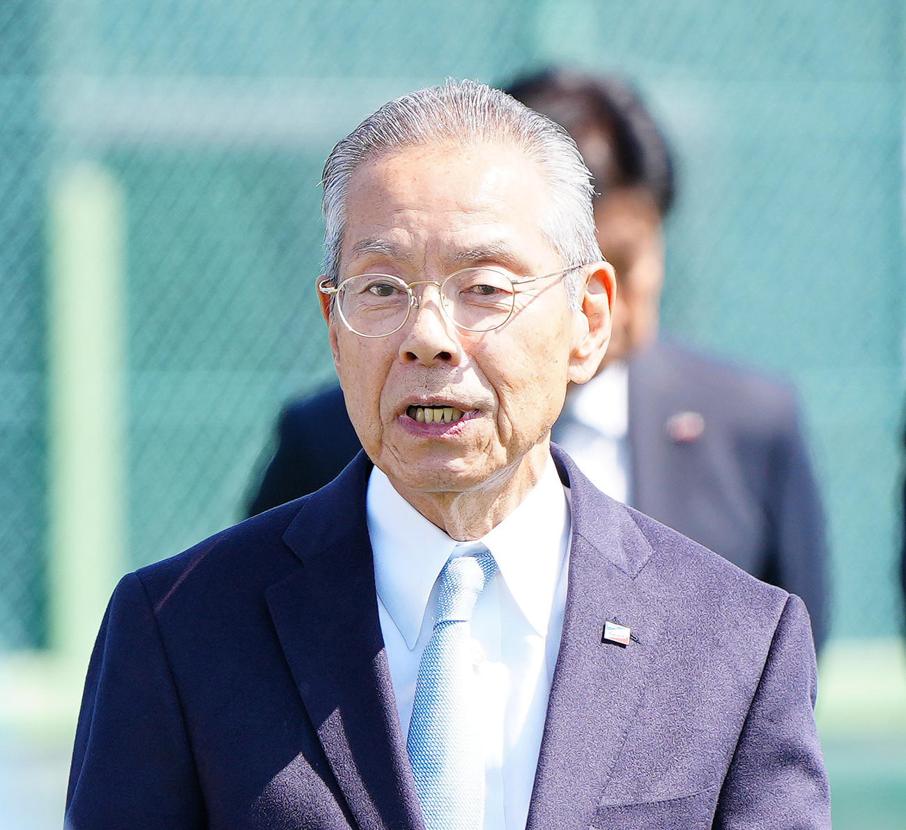 ヤクルト衣笠剛球団会長（2024年3月撮影）