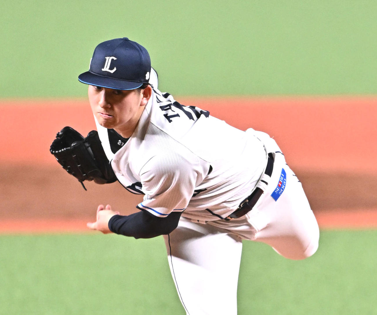 西武・武内夏暉（2024年9月30日撮影）