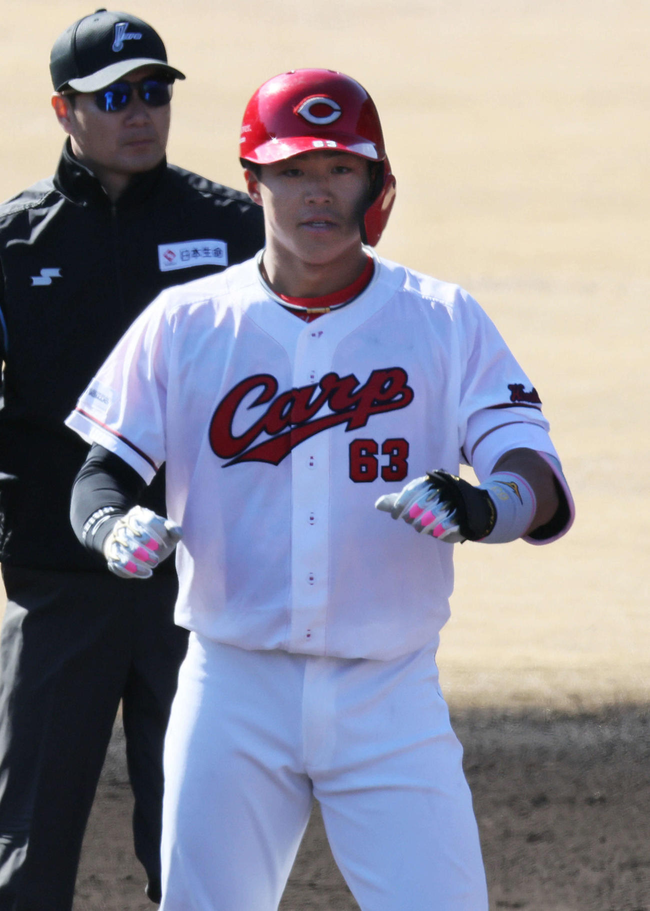 広島内田湘大（2025年2月9日撮影）