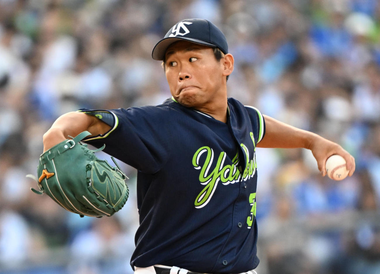 ヤクルト田口麗斗（2024年9月23日）