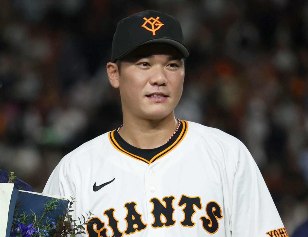 巨人坂本勇（24年9月14日撮影）