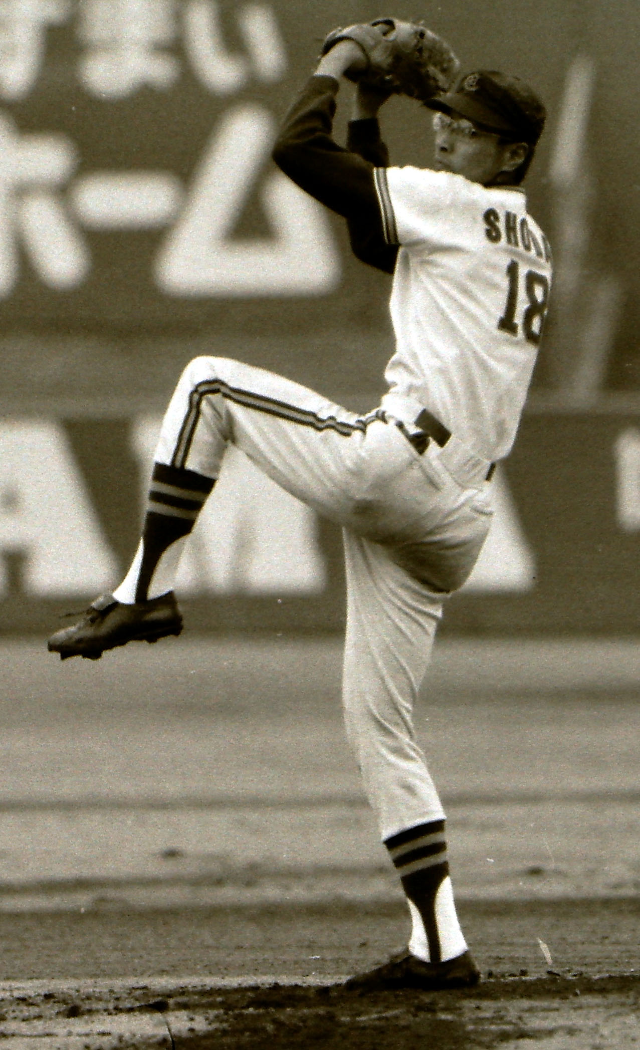 大商大時代の斎藤明夫（1975年6月撮影）