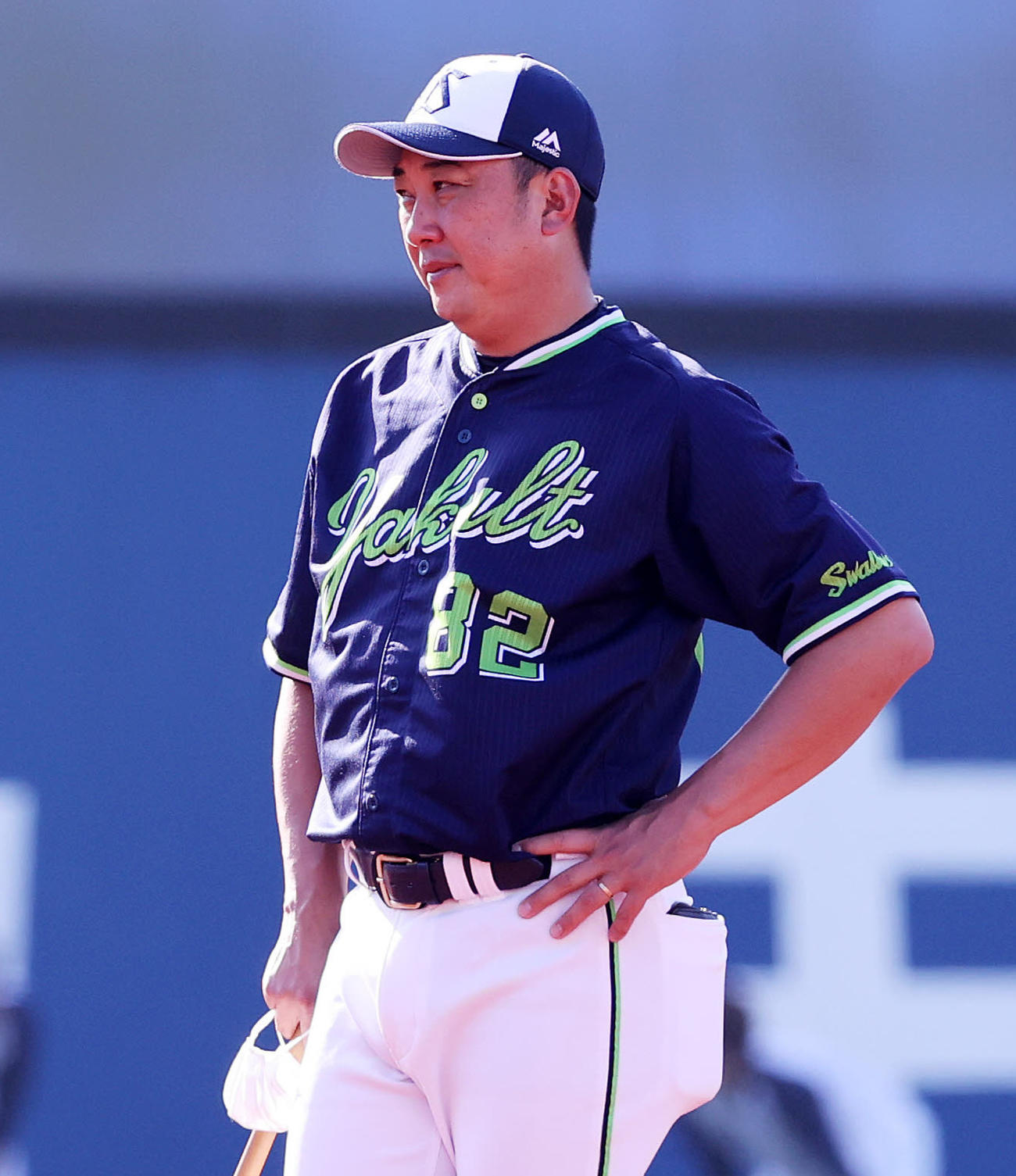 ヤクルト松元ユウイチコーチ（2022年7月17日撮影）