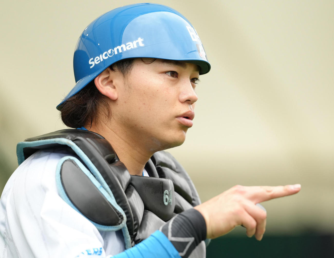 日本ハム田宮裕涼（2025年撮影）