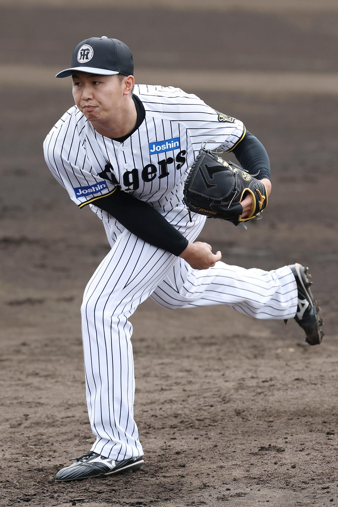 阪神津田淳哉（2025年2月12日撮影）