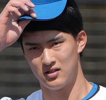 2月16日、楽天戦に登板した日本ハム達孝太