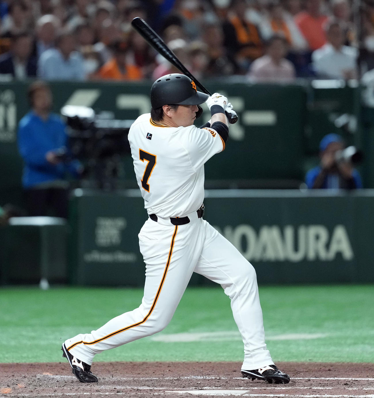 巨人長野久義（2024年10月撮影）