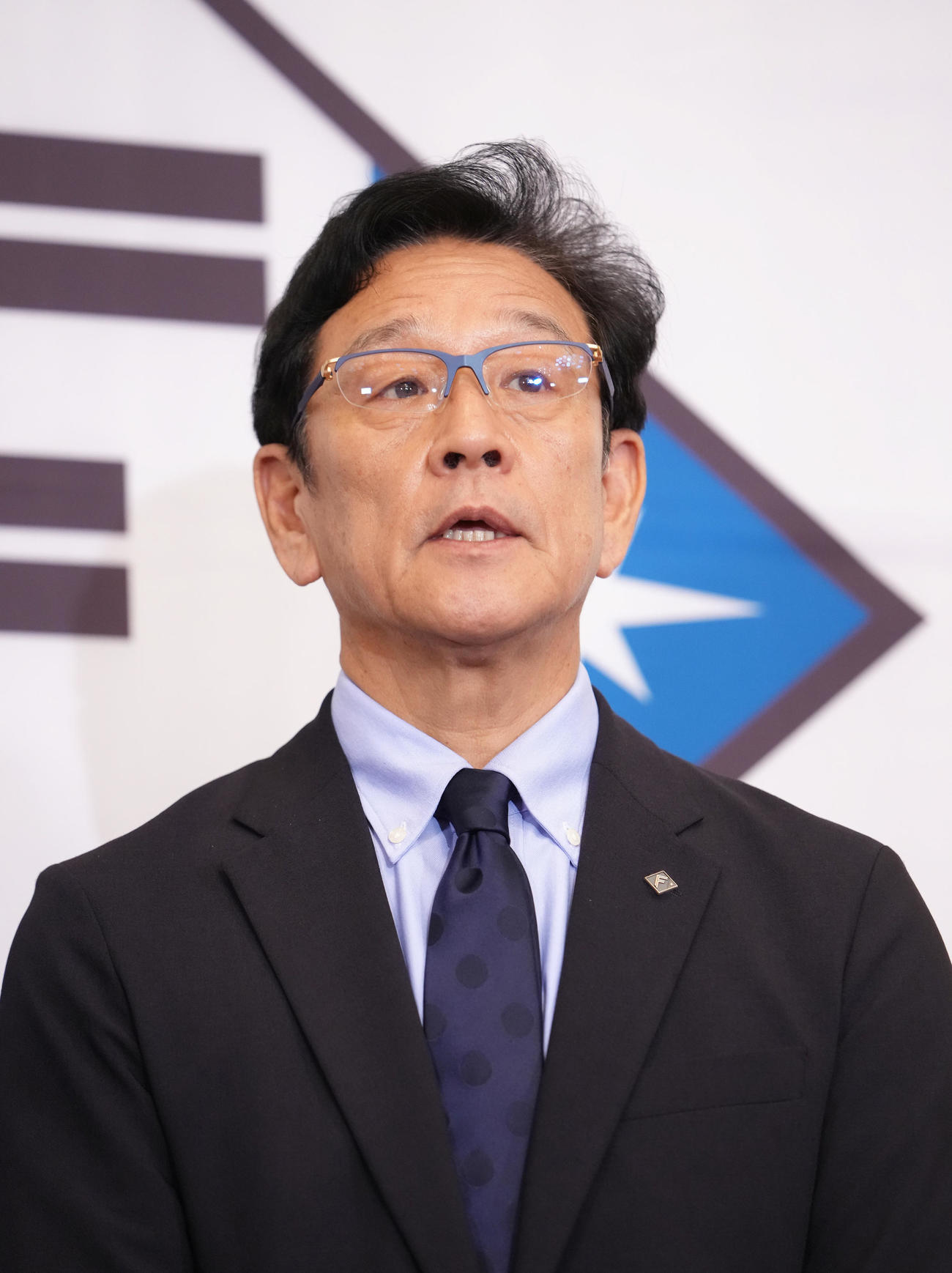 日本ハム栗山CBO（2025年2月14日撮影）
