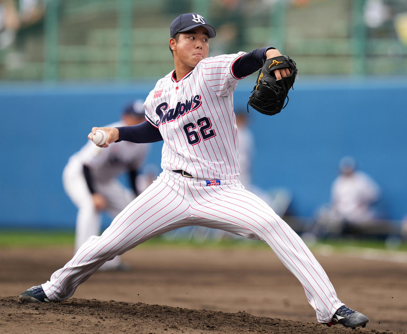 ヤクルト竹山日向（2023年２月撮影）