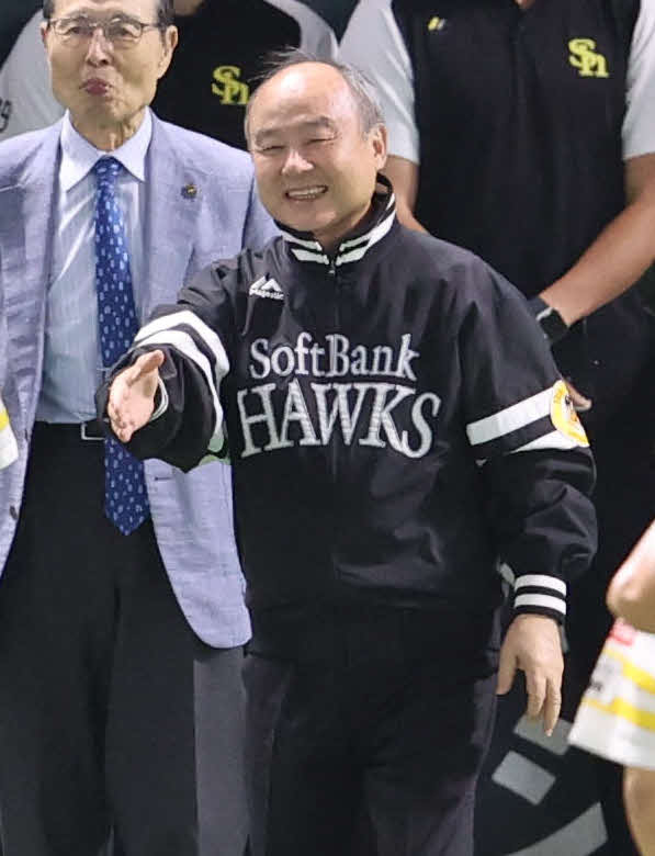 ソフトバンク孫正義オーナー（2024年10月撮影）